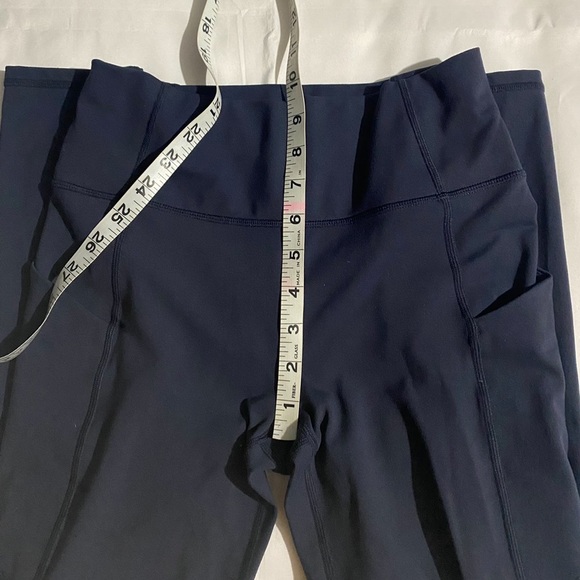 Fabletics Navy High Rise PureLuxe Leggings - Picture 5 of 9